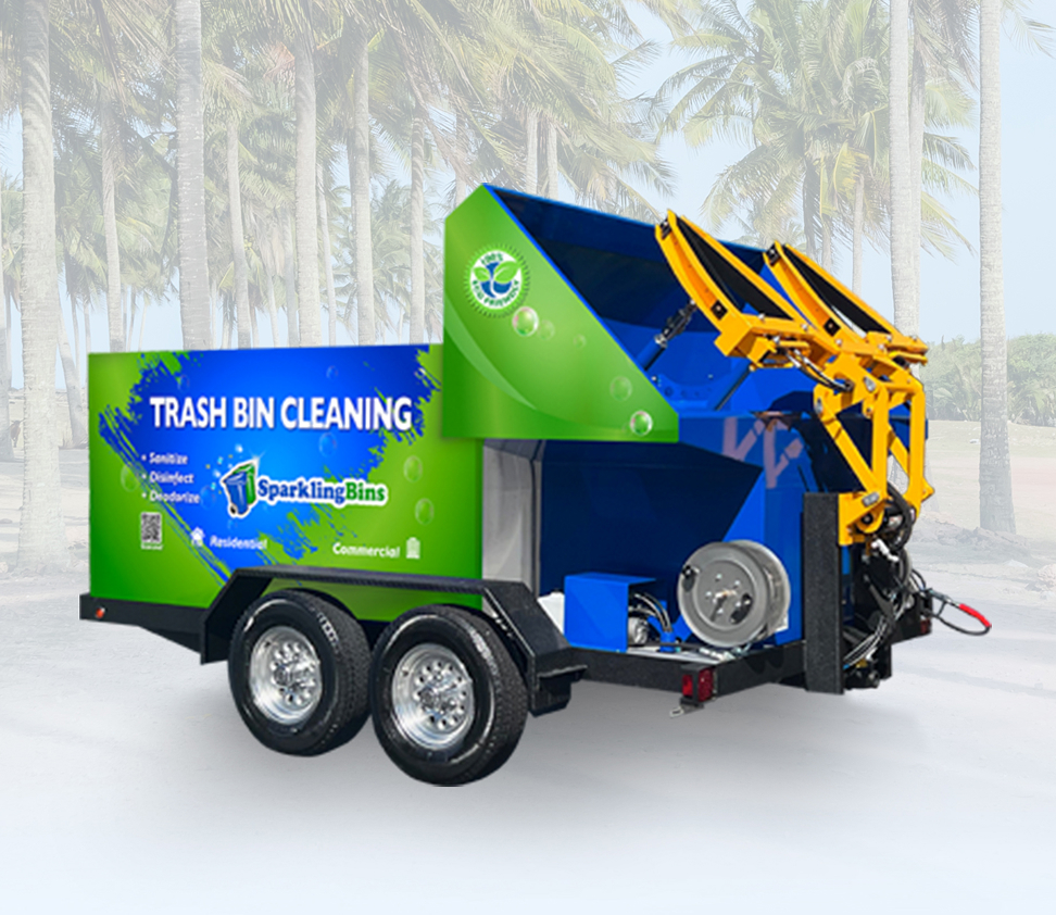 Turnkey Dual-Cart Grabber Cleaning Trailers, image 1