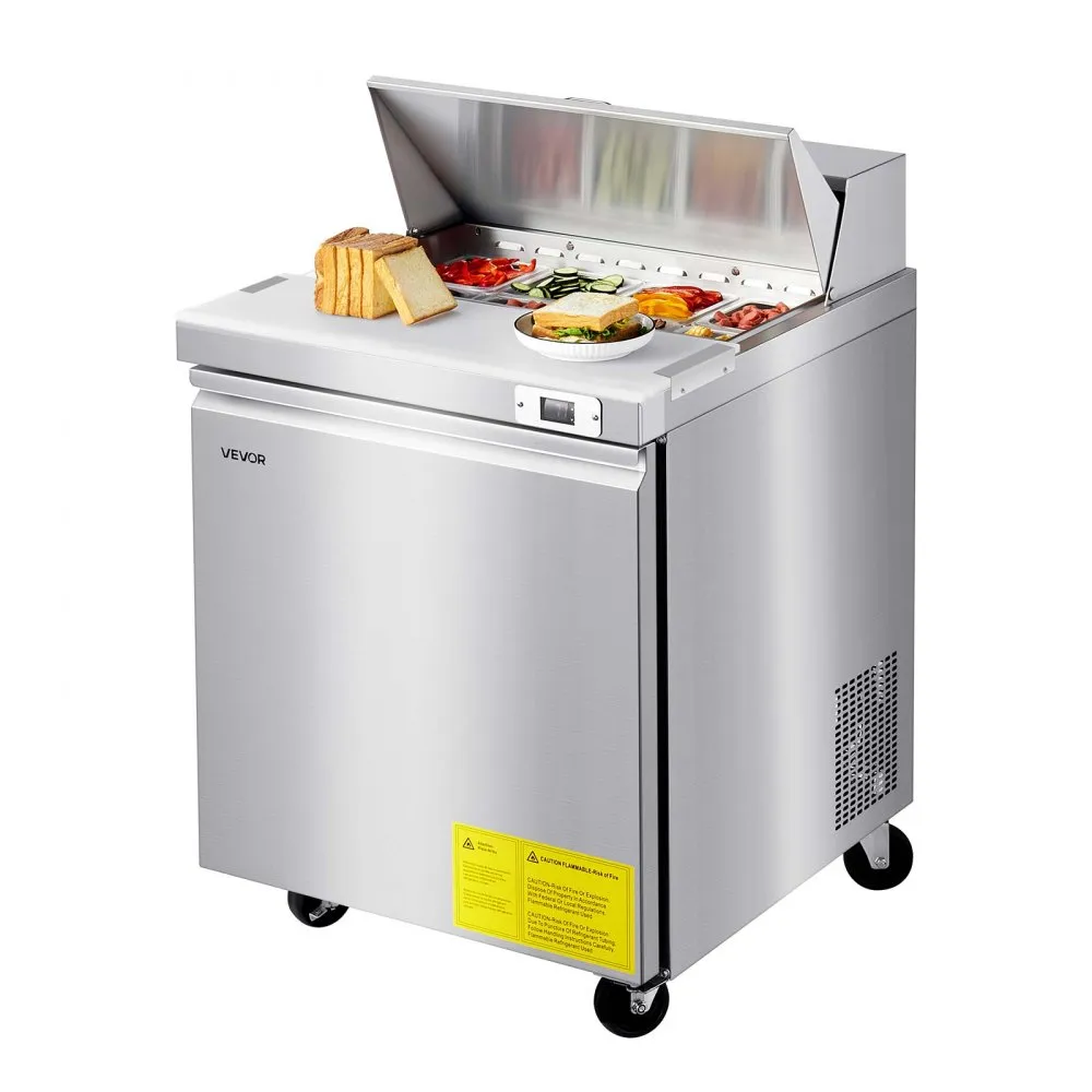 Refrigeration & Sandwich Prep Tables, image 1