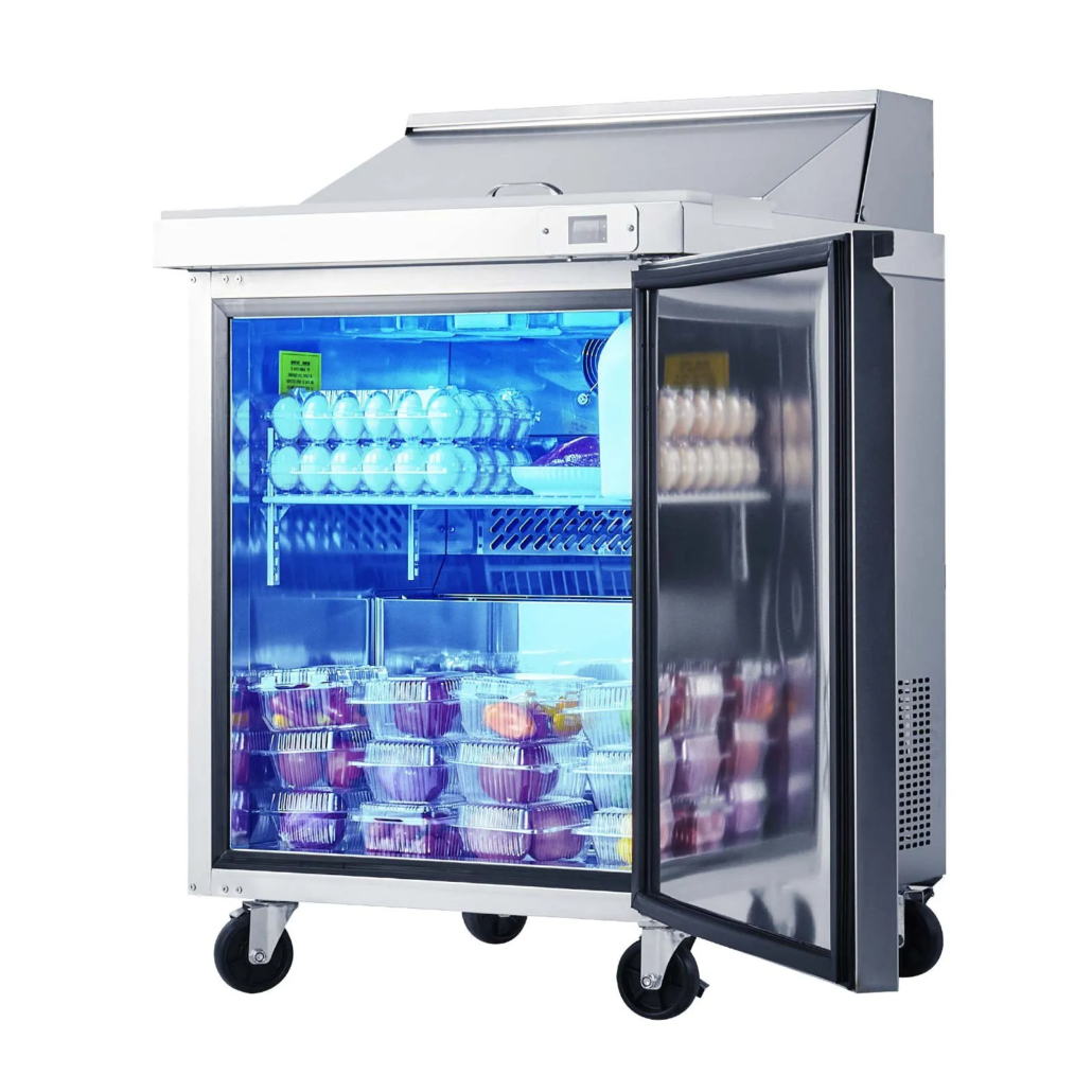 Refrigeration & Sandwich Prep Tables, image 2