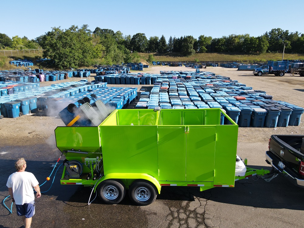 Turnkey Dual-Cart Grabber Cleaning Trailers, image 2